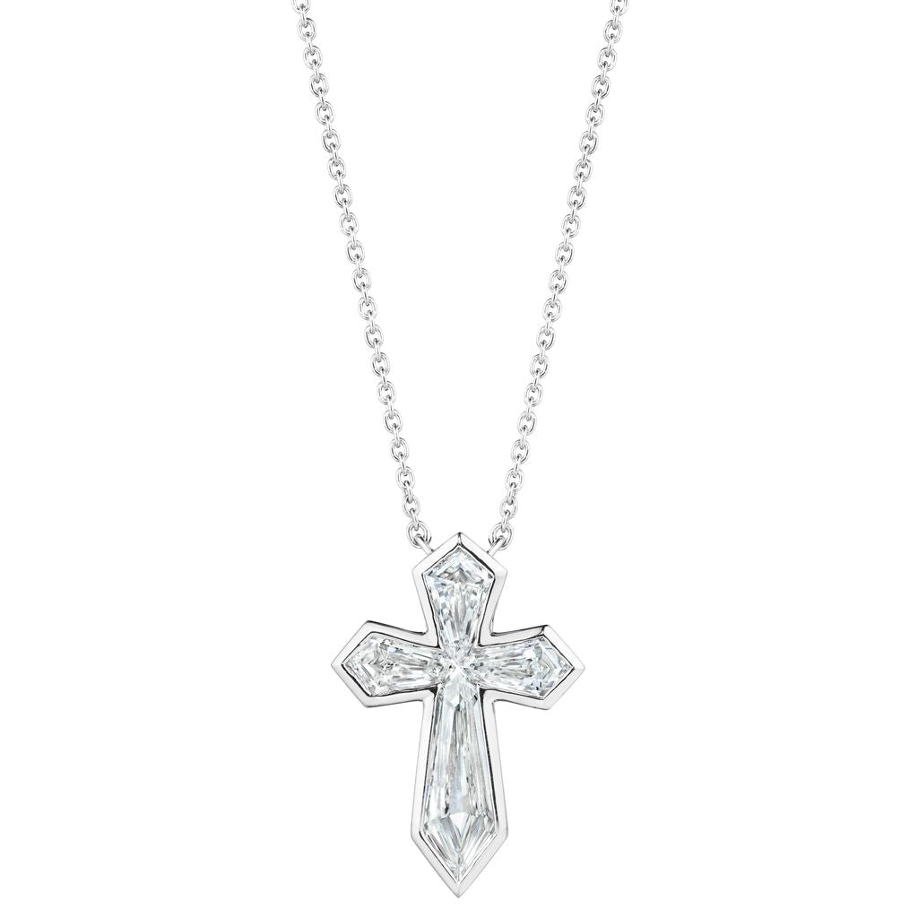 KITE DIAMOND CROSS, 1.82 CARATS