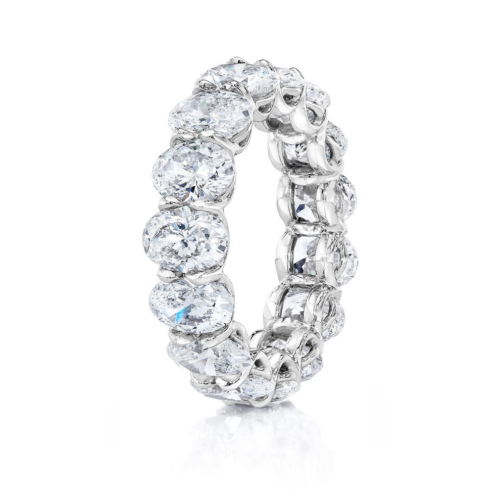 OVAL DIAMOND ETERNITY BAND