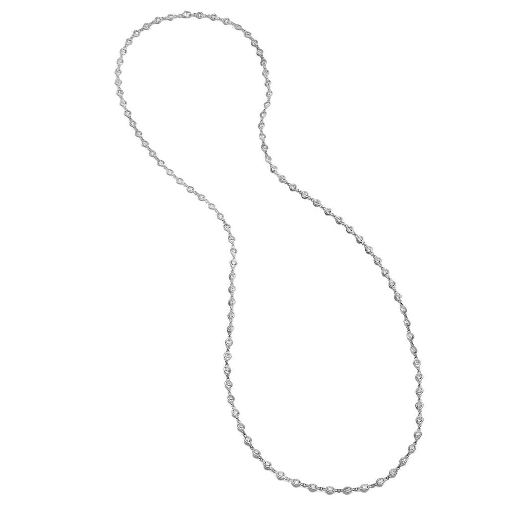 DIAMOND AND PLATINUM LONGCHAIN NECKLACE, 23.60 CARATS